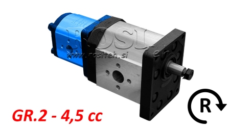HYDRAULIC PUMP 20C4.5X201 SECOND GR.2 4.5 CC RIGHT