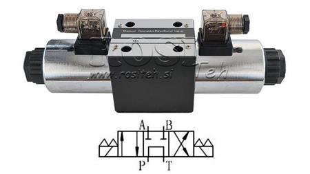 HYDRAULISCHES ELEKTROMAGNETVENTIL KV-4/3 CETOP 5 12/24/230V N2