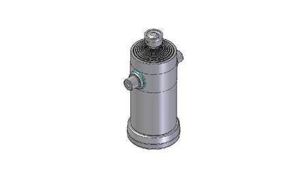 1038S -TELESCOPISCHER ZYLINDER STANDARD/KUGEL 10 STUFEN HEBUNG 5360 DURCHMESSER 270