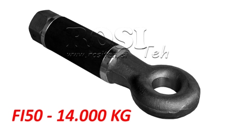 VLEČNA KLJUKA VRTLJIVA FI50 14.000/2.000KG