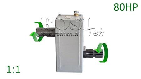 TRAKTORSKI REDUKTOR - INVERZIJA 1:1 (80HP-60kW) MOŠKI-MOŠKI