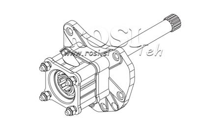 HYDRAULINEN PUMPPU - MERCEDES AXOR 1