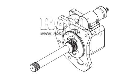 HYDRAULIKPUMPENANTRIEB - MERCEDES G155 - 2 ACTROS