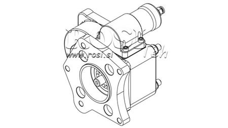AUSGANG FÜR HYDRAULIKPUMPE - MERCEDES 352-2