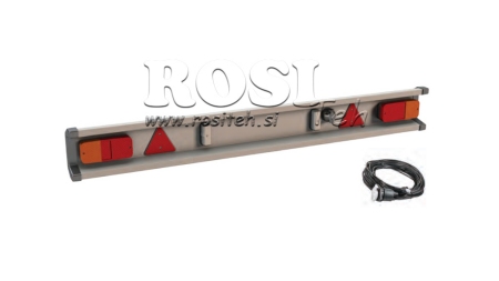 PERÄVAUNUN PUSKURI TÜV-MALLI VALOILLA 2150mm