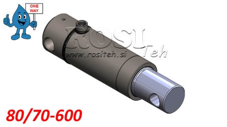 HYDRAULIKZYLINDER MONO 80/70-600