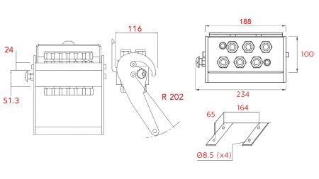 MULTI-FASTER KUPPLUNG 6WEG BSP 3/8 MOBILER TEIL