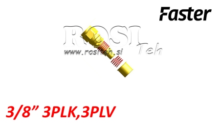 WEIBLICHE SCHNELLKUPPLUNG FÜR MULTI-FASTER 3/8 3PLK,3PLV FESTER TEIL