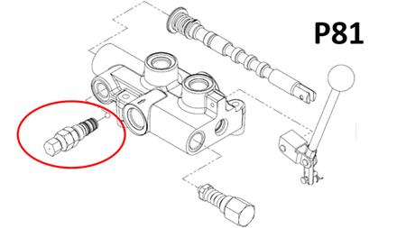 DRUCKTRENNSTIFT FÜR VENTIL P81