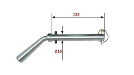 KEIL FI16 FÜR HALTER FI78 DOPPELTGESCHLITZT
