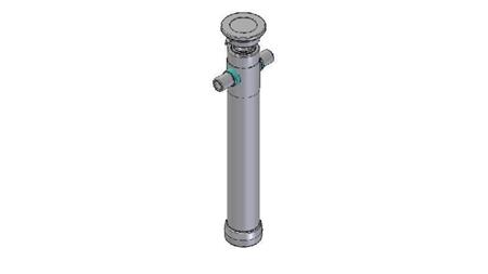 2026S -TELESCOPIC ZYLINDER STANDARD/KUGEL 2 STUFEN HUB 995 DURCHMESSER 80