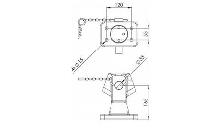 KIINNITYS YHTEYS PUOLIKUUSI IGM-GA276-C