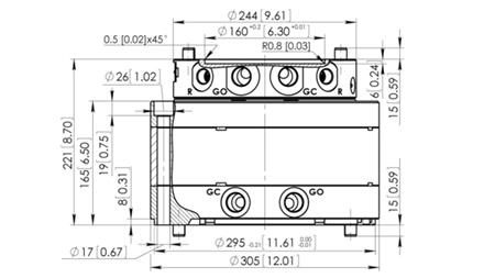 HIDRAVLIČNI ROTATOR CPR9-01 33000/9000 KG