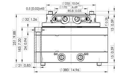HYDRAULINEN KIERTO CPR14-01 55000/14000 KG