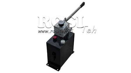 HYDRAULIK RVBR AUTOMATISCHES VENTIL FÜR FEDERZYLINDER MIT RESERVOIR UND NOTHEBEL