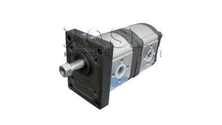 HYDRAULIKPUMPE TRAKTOR - DOPPELT FIAT ŠTORE 505 RAKOVICA - ZPB F14/11B2G2LI1 LINKS