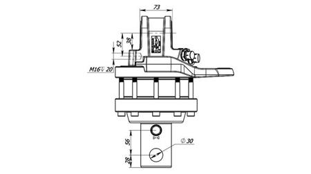 HYDRAULINEN KIERTO 5500/3250 KG AKSELILLA