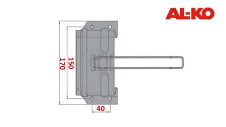 HALTER FÜR METALLKEIL 1.600 kg