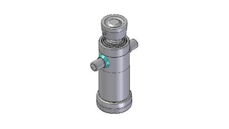 3033S -TELESCOPIC ZYLINDER STANDARD/KUGEL 3 STUFEN HUB 785 DURCHMESSER 112