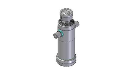 3044S -TELESCOPIC ZYLINDER STANDARD/KUGEL 4 STUFEN HUB 1050 DURCHMESSER 124