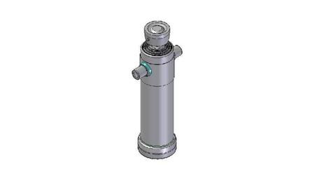3047S -TELESCOPIC ZYLINDER STANDARD/KUGEL 4 STUFEN HUB 1510 DURCHMESSER 124