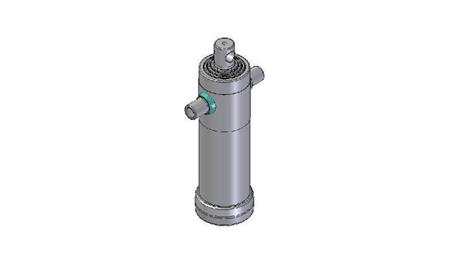3066F -TELESCOPIC ZYLINDER STANDARD/LOCH 4 STUFEN HUB 1190 DURCHMESSER 112