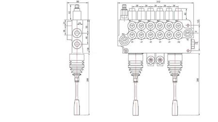 HID. VENTIL 6xP80   2x JOYSTICK