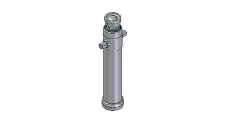 4027S -TELESCOPIC ZYLINDER STANDARD/KUGEL 2 STUFEN HUB 1095 DURCHMESSER 124