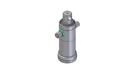 4032F -TELESCOPIC ZYLINDER STANDARD/LOCH 3 STUFEN HUB 788 DURCHMESSER 124