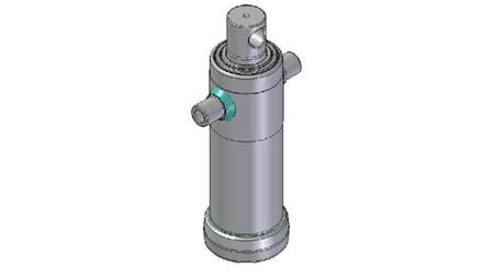 4035F -TELESKOPZYLINDER STANDARD/LOCH 3 STUFEN HUB 1283 FI 124