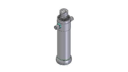 4040S -TELESCOPIC ZYLINDER STANDARD/KUGEL 4 STUFEN HUB 1980 DURCHMESSER 152