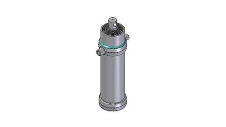 4065F -TELESCOPIC ZYLINDER STANDARD/LOCH 6 STUFEN HUB 3765 DURCHMESSER 190