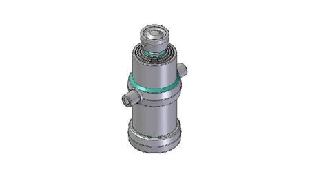 4071S -TELESKOPZYLINDER STANDARD/KUGEL 4 STUFEN HUB 970 DURCHMESSER 170