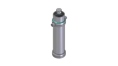 5012F -TELESKOPZYLINDER STANDARD/LOCH 5 STUFEN HUB 2740 FI 190