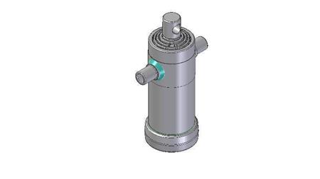 5022F -TELESCOPIC ZYLINDER STANDARD/LOCH 5 STUFEN HUB 1030 DURCHMESSER 112