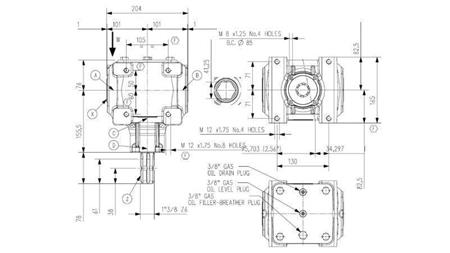 KULMAKÄÄNTÄJÄ TB-27J 1.46:1 (40HP-29.4kW)