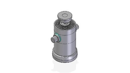 6034S -TELESCOPIC ZYLINDER STANDARD/KUGEL 6 STUFEN HUB 2025 DURCHMESSER 270