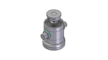 6059S -TELESCOPIC ZYLINDER STANDARD/KUGEL 6 STUFEN HUB 1260 DURCHMESSER 240