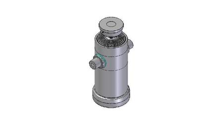 6065S -TELESCOPIC ZYLINDER STANDARD/KUGEL 6 STUFEN HUBLÄNGE 2400 DURCHMESSER 240