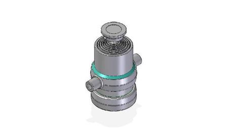 7006S - TELESCOPINEN SYLINTERI STANDARD/PALLON 7 VAIHEEN ISKU 1360 HALKAISIJA 170