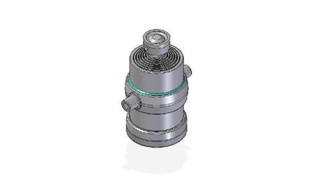 7051S -TELESCOPIC CYLINDER STANDARD/BALL 7 STUFEN HUB 1770 DURCHMESSER 215
