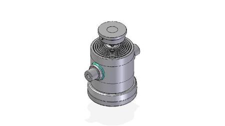 7060S -TELESCOPIC CYLINDER STANDARD/BALL 7 STUFEN HUB 1582 DURCHMESSER 270