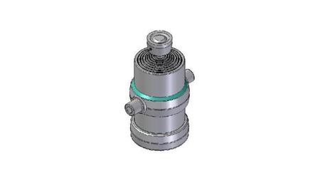 8004S - TELESCOPIC SYLINTERI STANDARD/PALLON 8 VAIHEEN MATKA 1940 HALKAISIJA 190