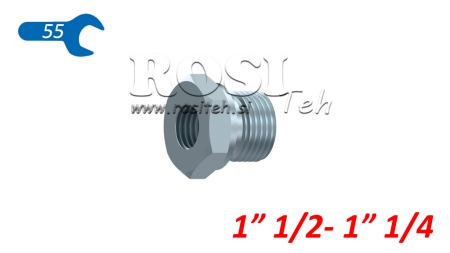 HYDRAULIKADAPTER MÄNNLICH-WEIBLICH 11/2-11/4
