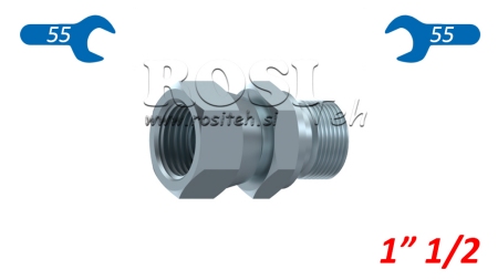 HYDRAULISCHE DOPPELSCHRAUBE- DREHENDE MUTTER 1 1/2