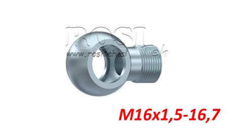 HYDRAULIK AUGENANSCHLUSS M16x1,5-16,7