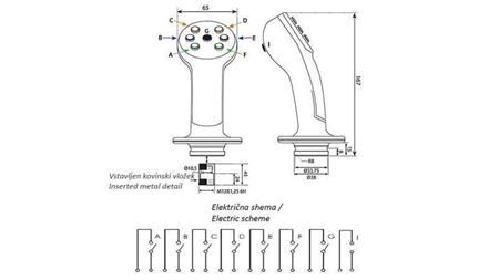 FERNBEDIENUNGS-JOYSTICK - 2 TASTEN