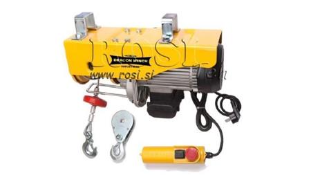 230 V ELEKTRISCHER WINSCH DWI 400/800 kg
