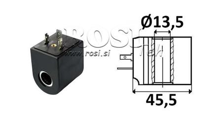 ELEKTROMAGNETTINEN KELA 230V DC - CB08 - fi 13.5mm-39.3mm 17W
