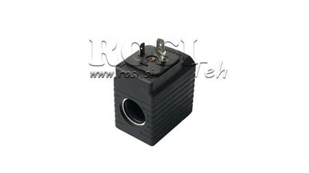 ELEKTROMAGNETTINEN KELA 12V DC - YE45 - fi 19.2mm-50mm 30W IP65